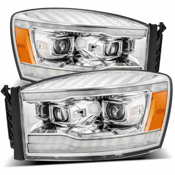 AlphaRex 880531 PRO-Series Chrome Projector Headlights