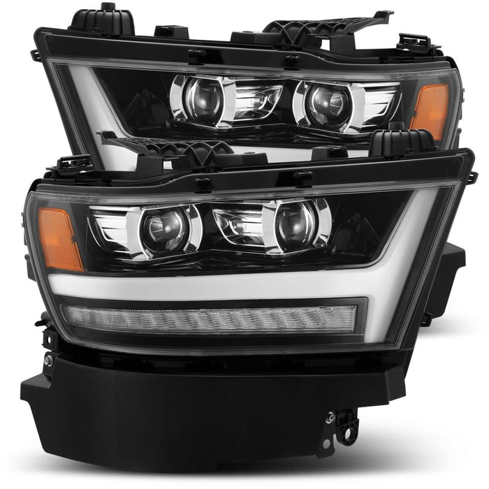 AlphaRex 880545 LUXX-Series Jet Black LED Projector Headlights