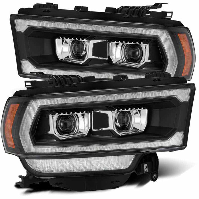 AlphaRex 880547 PRO-Series Black Projector Headlights