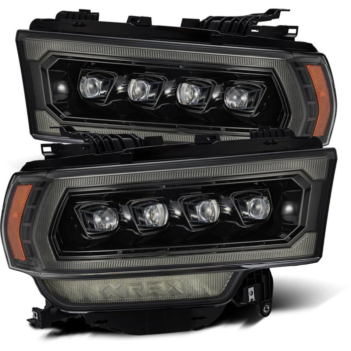 AlphaRex 880552 Nova-Series Alpha Black LED Projector Headlights