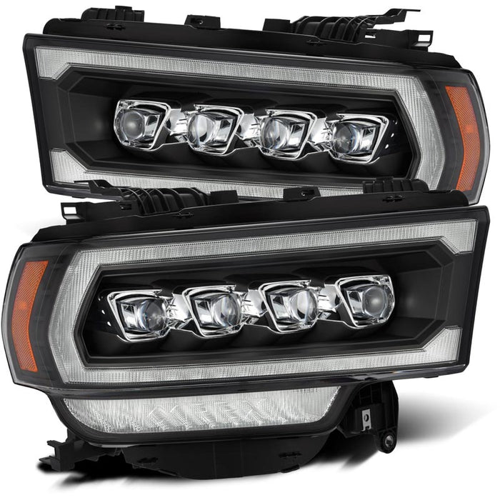 AlphaRex 880553 Nova-Series Black LED Projector Headlights