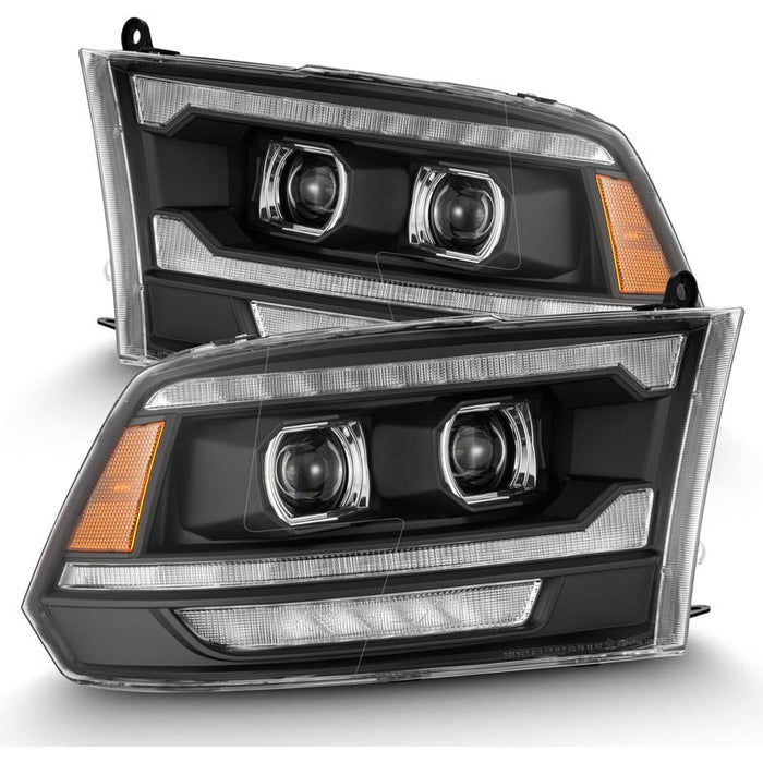 AlphaRex 880558 LUXX-Series Black LED Projector Headlights