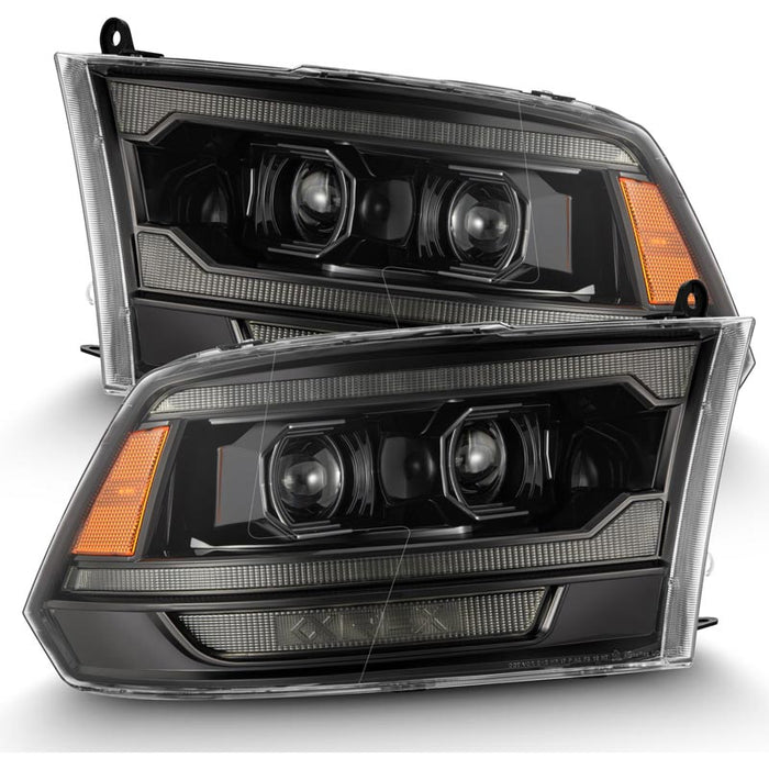 AlphaRex 880560 LUXX-Series Alpha-Black LED Projector Headlights