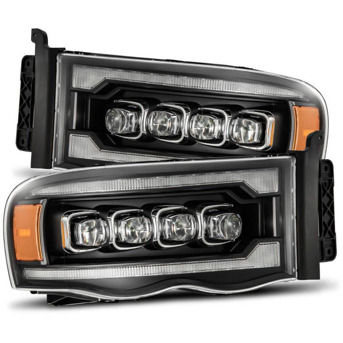 AlphaRex 880564 NOVA-Series Black LED Projector Headlights