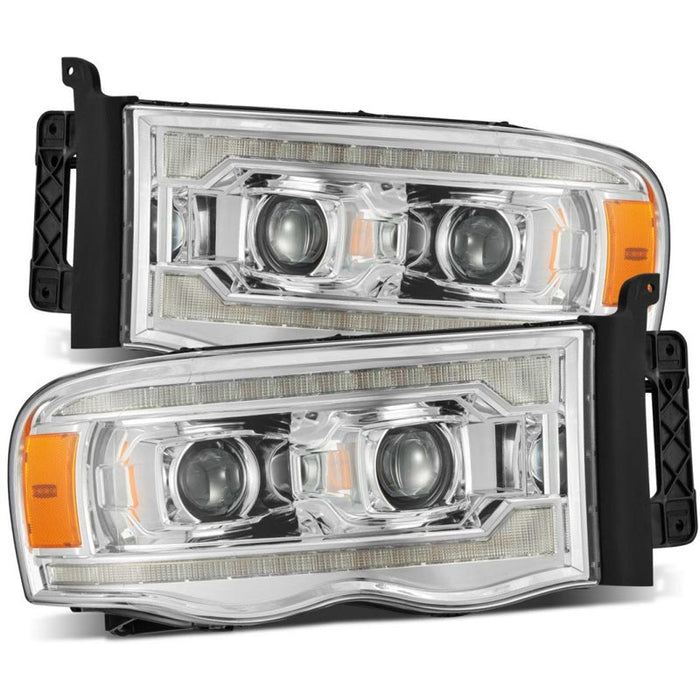 AlphaRex 880568 LUXX-Series Chrome LED Projector Headlights