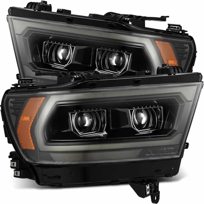 AlphaRex 880575 LUXX-Series Alpha Black LED Projector Headlights