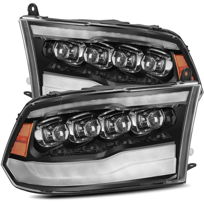 AlphaRex 880590 Nova-Series Gloss Black LED Projector Headlights