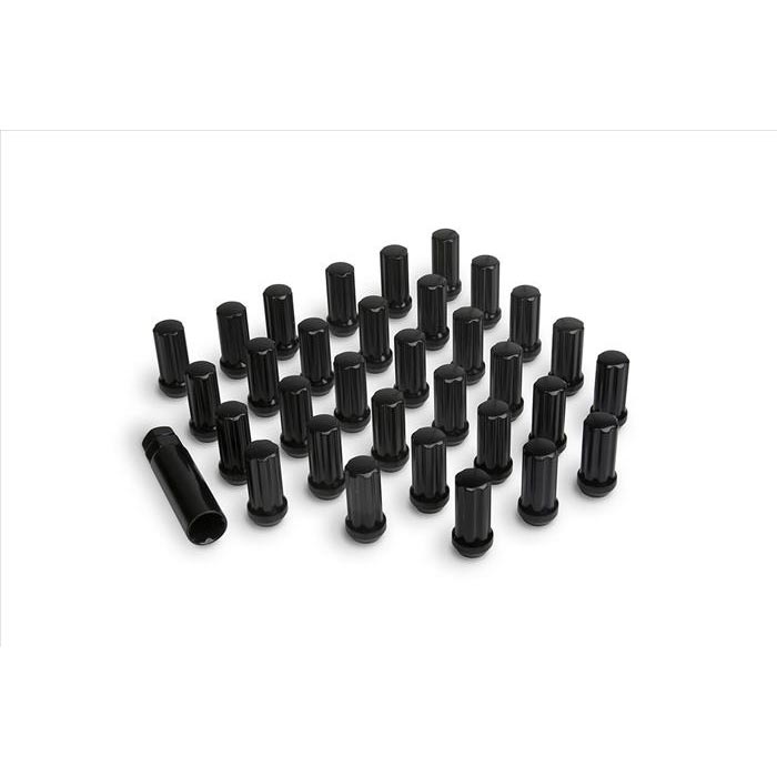 ICON 89141532B Black Splined Lug Nut Kit - M14X1.50 (32-Pack)