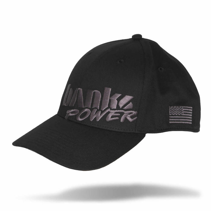 Banks Power 96127 Power Hat Premium Fitted Black/Gray Curved Bill Flexible Fit Banks Power
