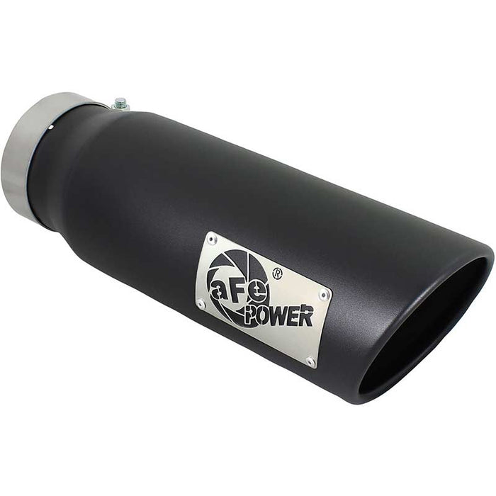 AFE 49T40501-B15 Black Exhaust Tip