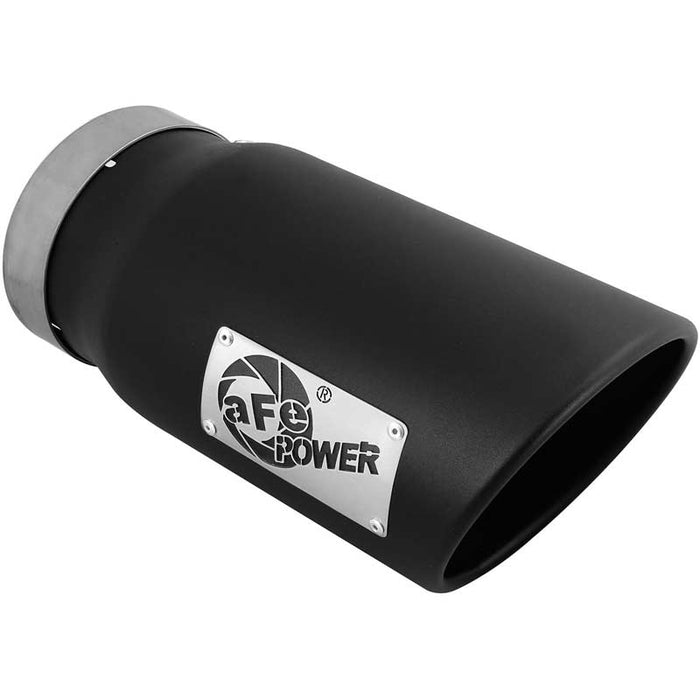 AFE 49T50601-B12 Black Exhaust Tip