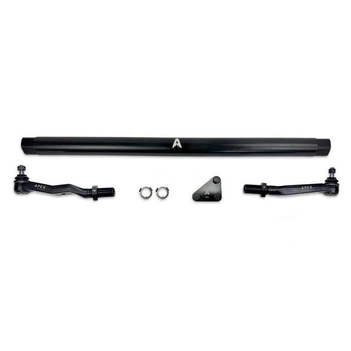 APEX Chassis KIT386-BLK Extreme Duty Tie Rod Kit Dodge Ram 14-24 2500 | 13-24 3500 4WD