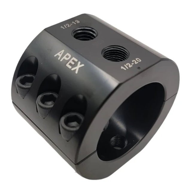 APEX Chassis DC15-B Steering Stabilizer Clamp 18-23 Jeep Wrangler JL JT