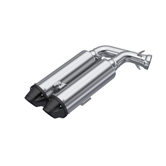 MBRP AT-9534PT 2020-2023 Polaris Sportsman XP 1000S and Scrambler XP 1000 Performance Series 4 Inch Dual Slip-on Exhaust