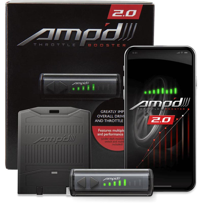 Edge Products 48868-JT2 Amp'd 2.0 Throttle Booster W/ Bluetooth Switch