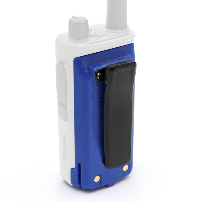 Rugged Radios BAT-R1 Replacement Battery for R1 Handheld Radio with 12v Charge Port - Blue
