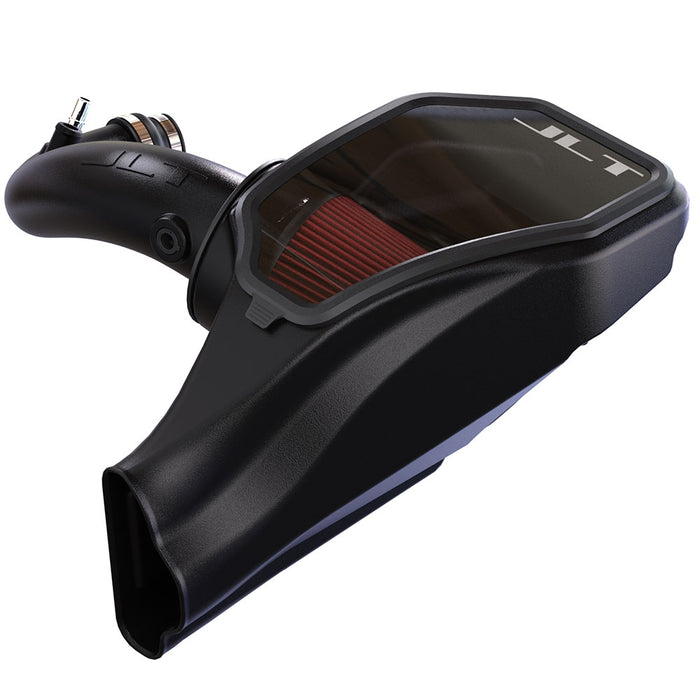 S&B Filters CAI-75-5143 JLT Cold Air Intake with Snap-In Lid For 2015-2022 Ford Mustang Ecoboost 2.3L Turbo Cotton Cleanable Red
