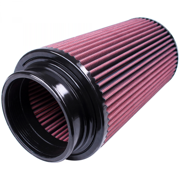 S&B Filters CR-40035 Air Filter for Competitor Intakes AFE XX-40035 Oiled Cotton Cleanable Red