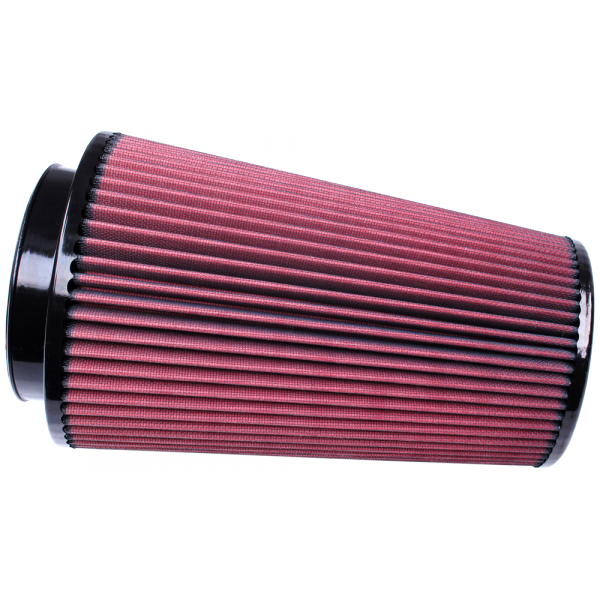 S&B Filters CR-91036 Air Filter for Competitor Intakes AFE XX-91036 Oiled Cotton Cleanable Red