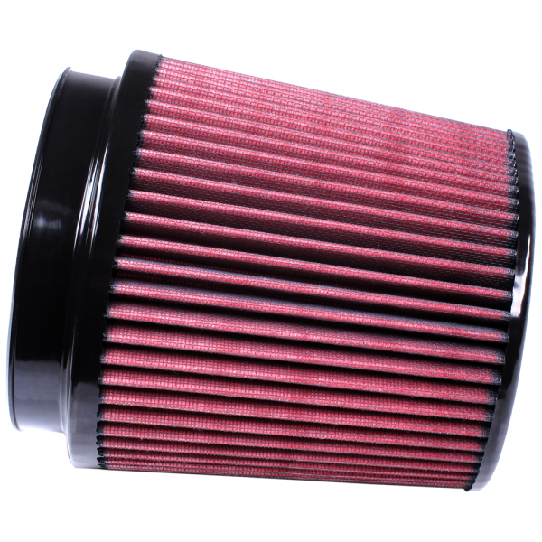 S&B Filters CR-91050 Air Filter for Competitor Intakes AFE XX-91050 Oiled Cotton Cleanable Red