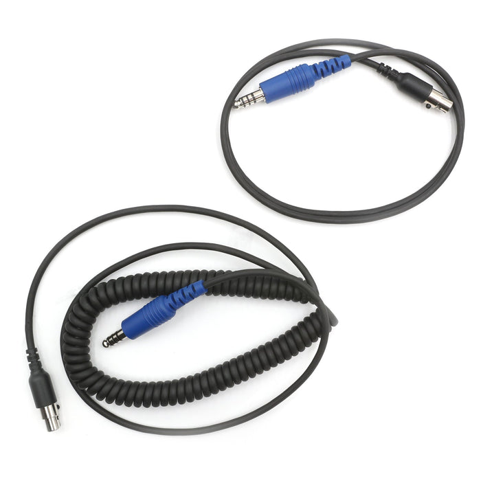 Rugged Radios CS-3H-OFF RUGGED Headset Adapter Cable to Intercom Cable - Straight Cord