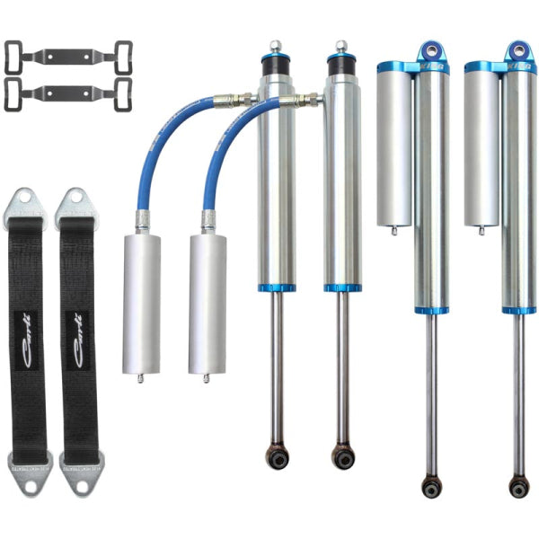 Carli Suspension XDK381 Pintop King 2.5 Remote Reservoir Front &amp; Rear Shocks