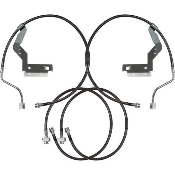 Carli Suspension CS-FORDBBL-45-17 Stainless Steel Brake Line Kit (For 4.5"/5.5" Lift)