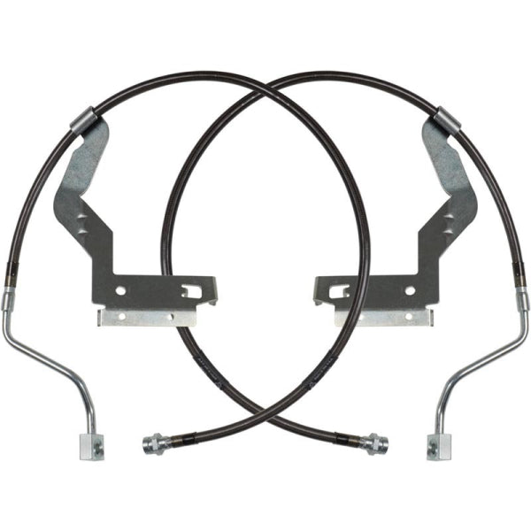 Carli Suspension CS-FORDBBL-LVL-17-F Front Stainless Steel Brake Lines (For 2.5"/3.5" Lifts)