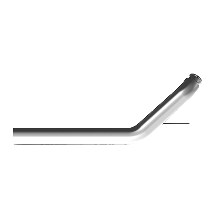 MBRP DAL405 4 Inch Down-Pipe Aluminized Steel For 03-04 Dodge Ram Cummins