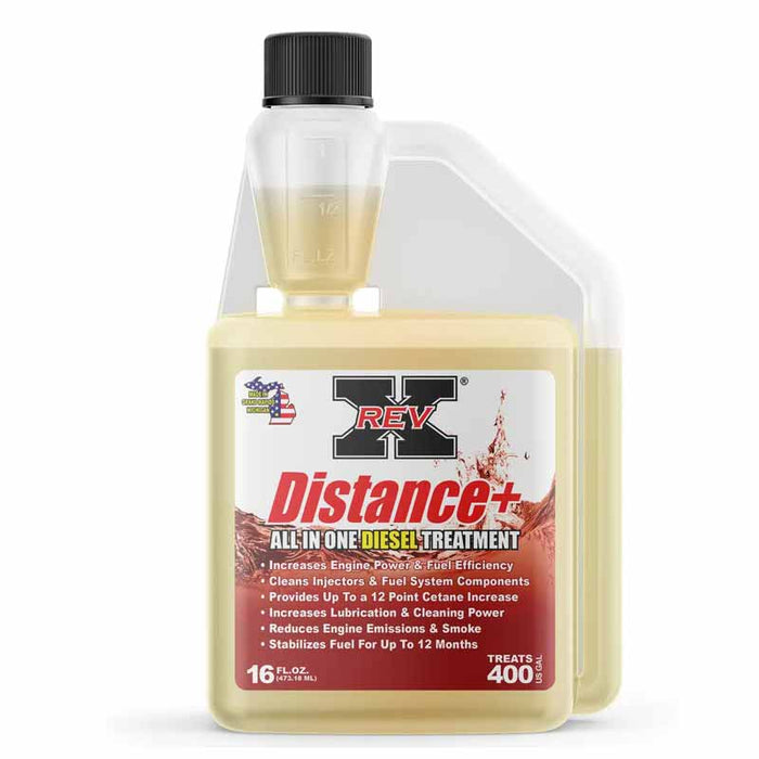 REV-X DIS1601 Distance + Fuel Additive (16-Oz. Bottle)