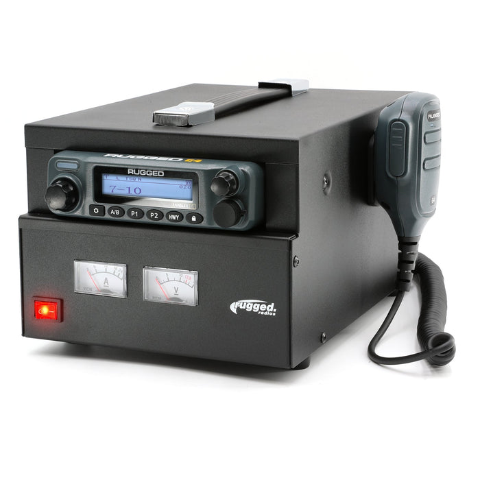 Rugged Radios DT-POWER-SUPPLY Desktop Power Supply and Cabinet for Rugged Mobile Radios