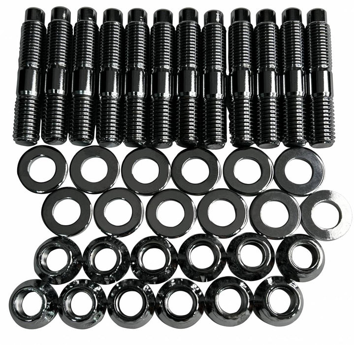 Gator Fasteners EMSK5967C-CR Heavy Duty Exhaust Manifold Stud Kit for Dodge/Ram (1994-20) 5.9L and 6.7L Cummins Diesel (Chrome)