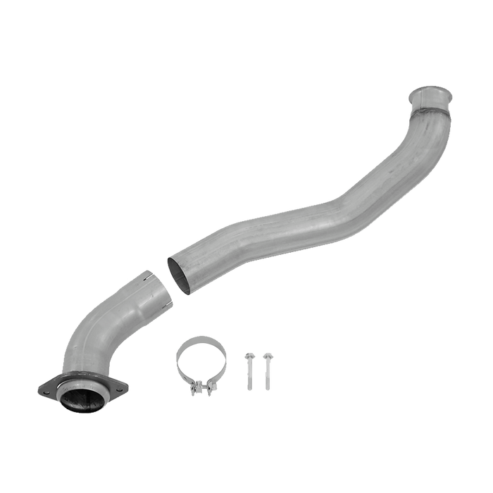 MBRP FAL455 Turbo Down Pipe Aluminized Steel For 08-10 Ford F250/350/450 6.4L Powerstroke