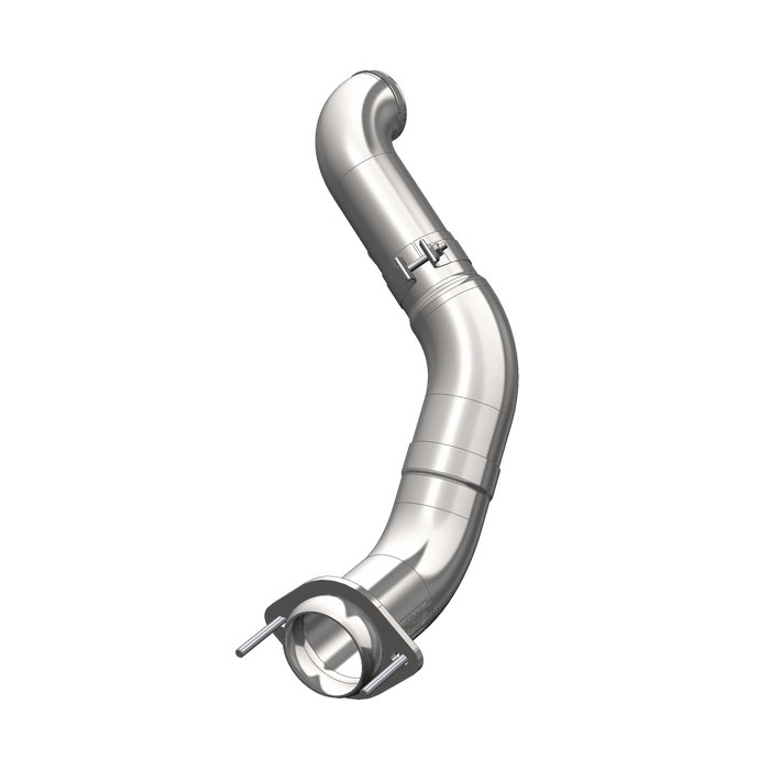 MBRP FALCA459 4 Inch Turbo Down Pipe For 11-15 Ford 6.7L Powerstroke Aluminized Steel EO Num. D-763-1