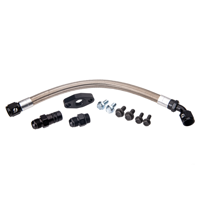 Fleece Performance FPE-CTDT-KIT Cummins Turbo Drain Tube Kit For 2nd Gen Swaps Fleece Performance