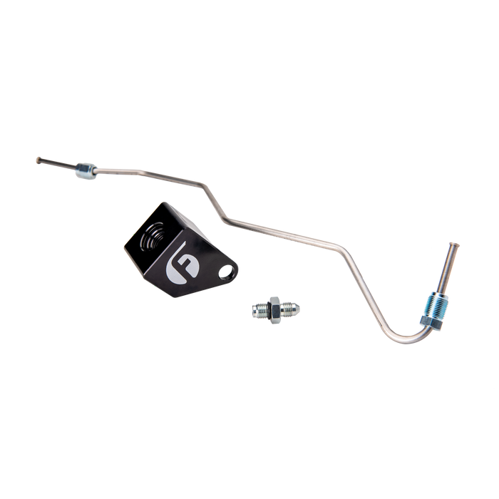 Fleece Performance FPE-CUMM-EBP-KIT-0712 2007.5-2012 Exhaust Back Pressure Relocation Kit for 6.7 Cummins