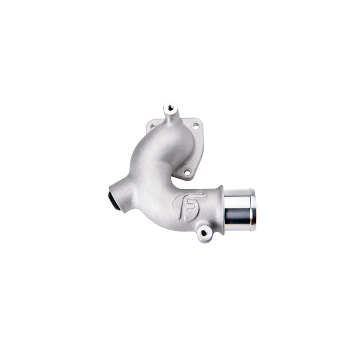 Fleece Performance FPE-CUMM-TH-1318 Replacement Thermostat Housing with Auxiliary Port RAM with 5.9L and 6.7L Cummins Fleece Performance