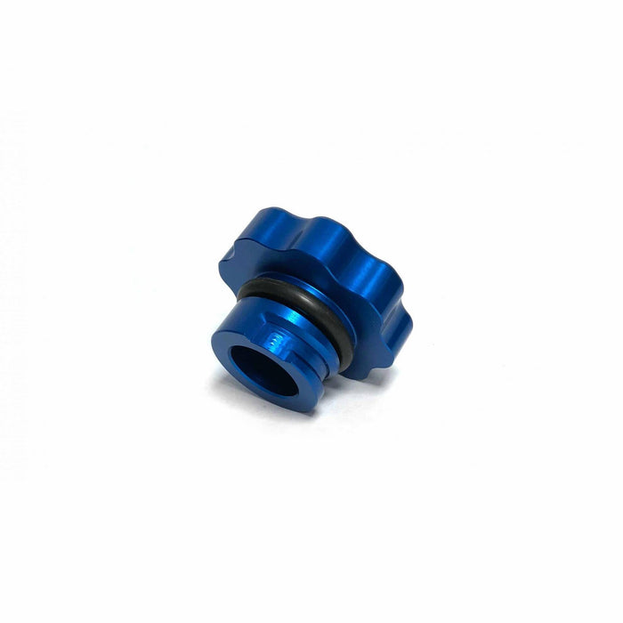 Fleece Performance FPE-DMAX-OC-BLU 2001-2016 Duramax Oil Cap Blue Fleece Performance