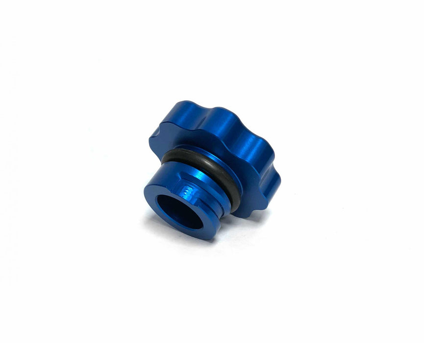 Fleece Performance FPE-DMAX-OC-BLU 2001-2016 Duramax Oil Cap Blue Fleece Performance