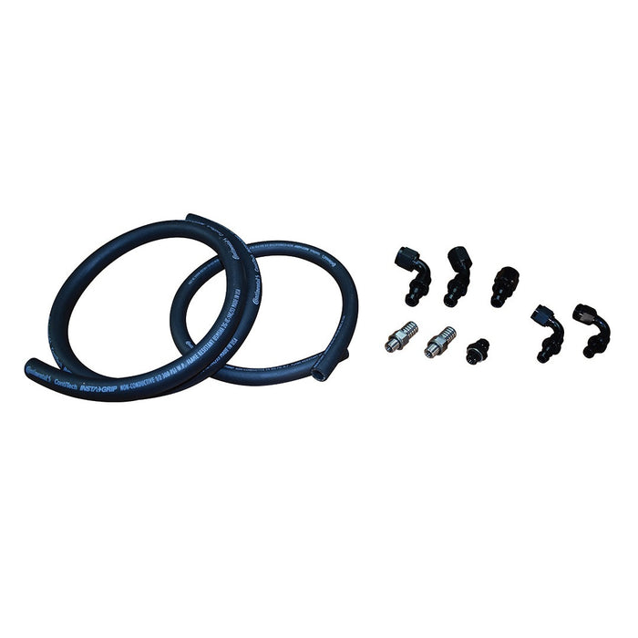 Fleece Performance FPE-FFD-RF-HF-KIT-4G 2010-2018 Cummins Fuel Distribution Block Hose and Fitting Kit Fleece Performance