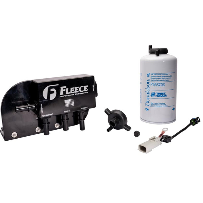 Fleece Performance FPE-FMC-UBFA-1724 Under Bed Fuel Filter Assembly