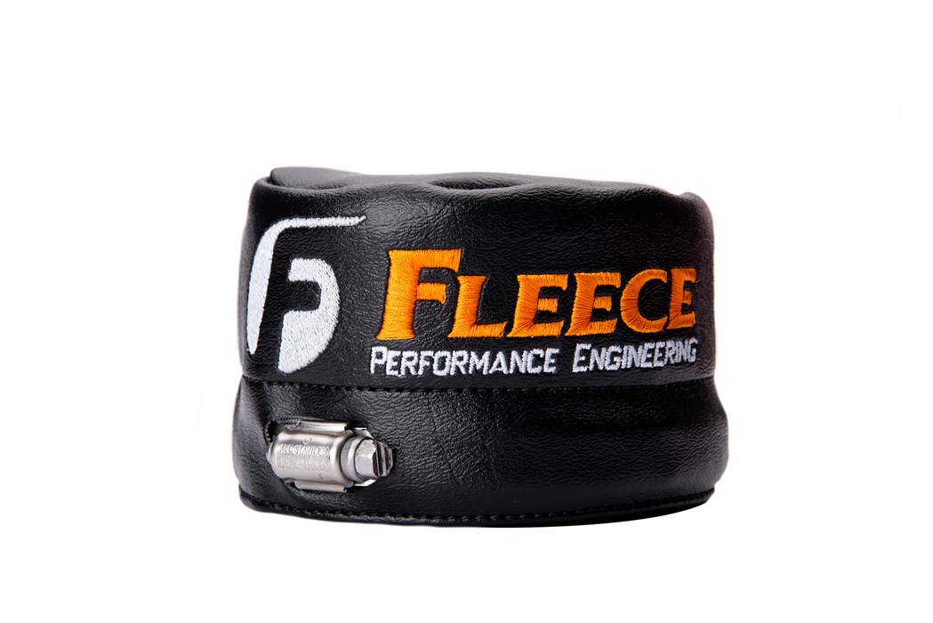 Fleece Performance FPE-HSC-4-S 4 Inch Short Hood Stack Cover-Straight Cut Fleece Performance