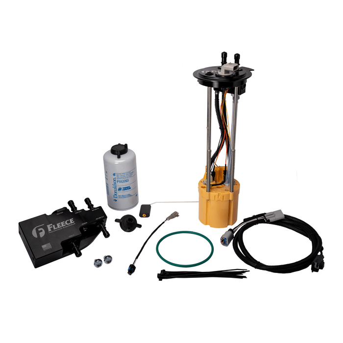 Fleece Performance FPE-PF-FMC-1116-LB PowerFlo Lift Pump and Fuel System Upgrade Kit for 2011-2016 Ford Powerstroke (Long Bed) Fleece Performance