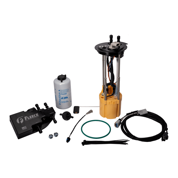 Fleece Performance FPE-PF-FMC-1116-SB PowerFlo Lift Pump and Fuel System Upgrade Kit for 2011-2016 Ford Powerstroke (Short Bed) Fleece Performance