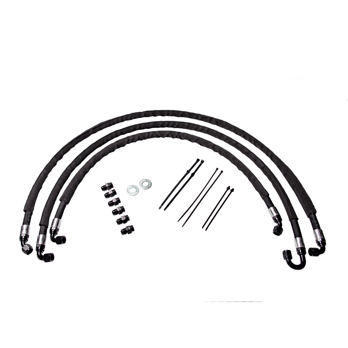 Fleece Performance FPE-TL-LML-1114 2011-2014 GM Duramax Heavy Duty Replacement Transmission Cooler Lines 2011-2014 GM 2500/3500 Fleece Performance