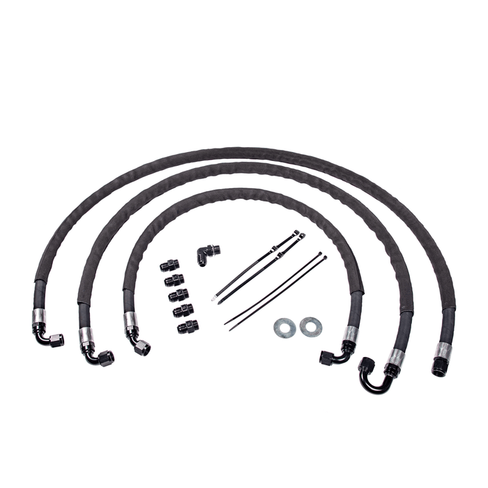 Fleece Performance FPE-TL-LML-1516 2015-2016 GM Duramax Heavy Duty Replacement Transmission Cooler Lines 2015-2016 GM 2500/3500 Fleece Performance