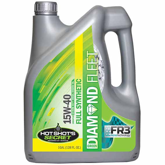 Hot Shot's Secret Green Diamond 15W-40 Full Synthetic CK-4 Engine Oil