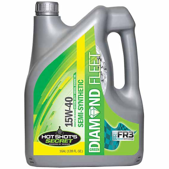 Hot Shot's Secret Green Diamond 15W-40 Semi-Synthetic CK-4 Engine Oil