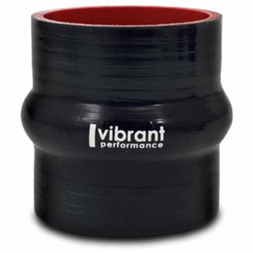 Vibrant 2734 3" Silicone Hump Hose Coupler (Black)