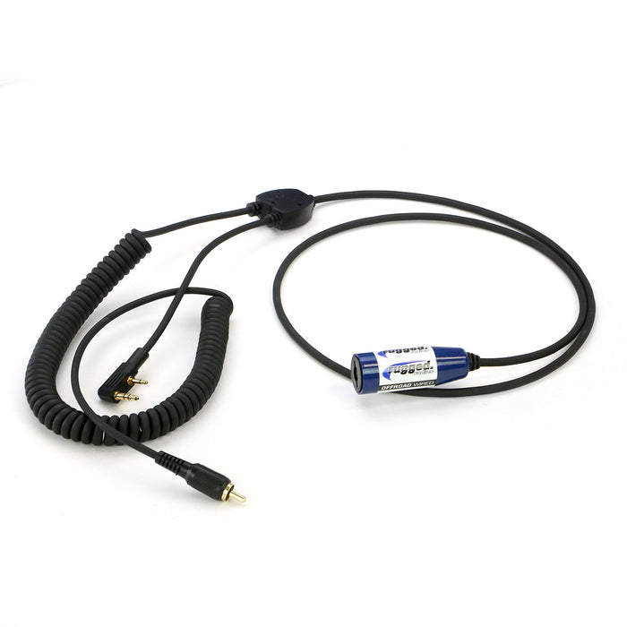 Rugged Radios MH-O-RCA-K RUGGED Wired MOTO MAX Motorcycle Harness with Pre-Wired 2-Pin Rugged Handheld Radio Connector
